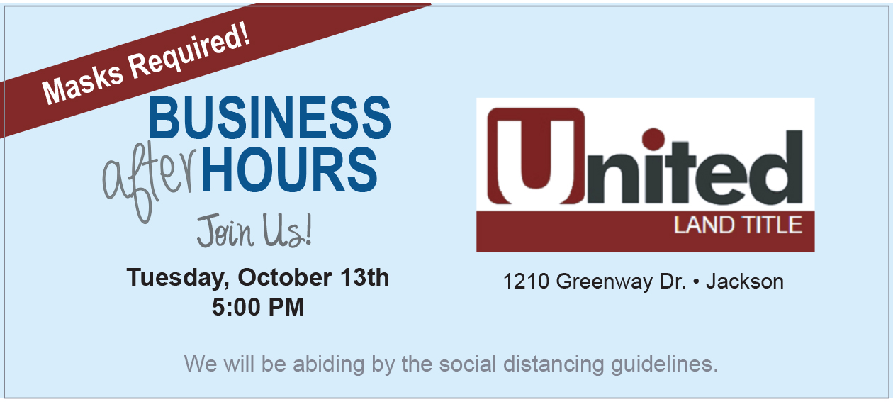 October Business After Hours Jackson Chamber Of Commerce